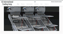 Desktop Screenshot of ceinternationaltrading.com